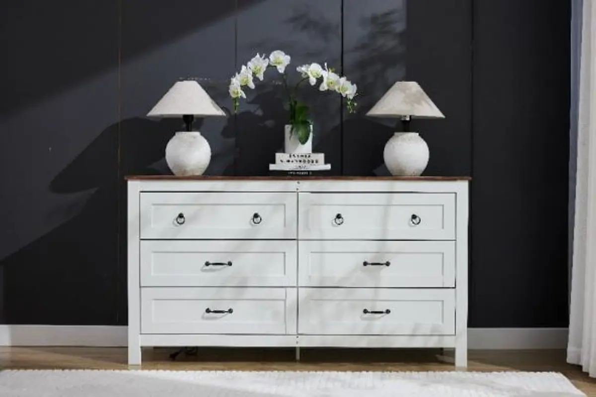 Recalled Alanca 6-Drawer Wood Dressers