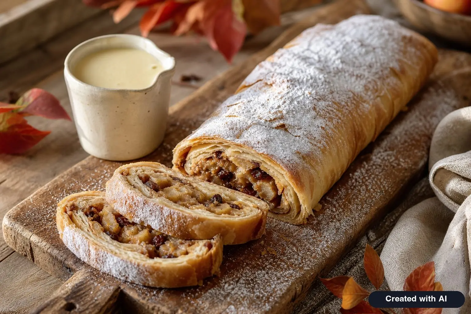 Apple Strudel: Classic Austrian Recipe with Stretched Dough