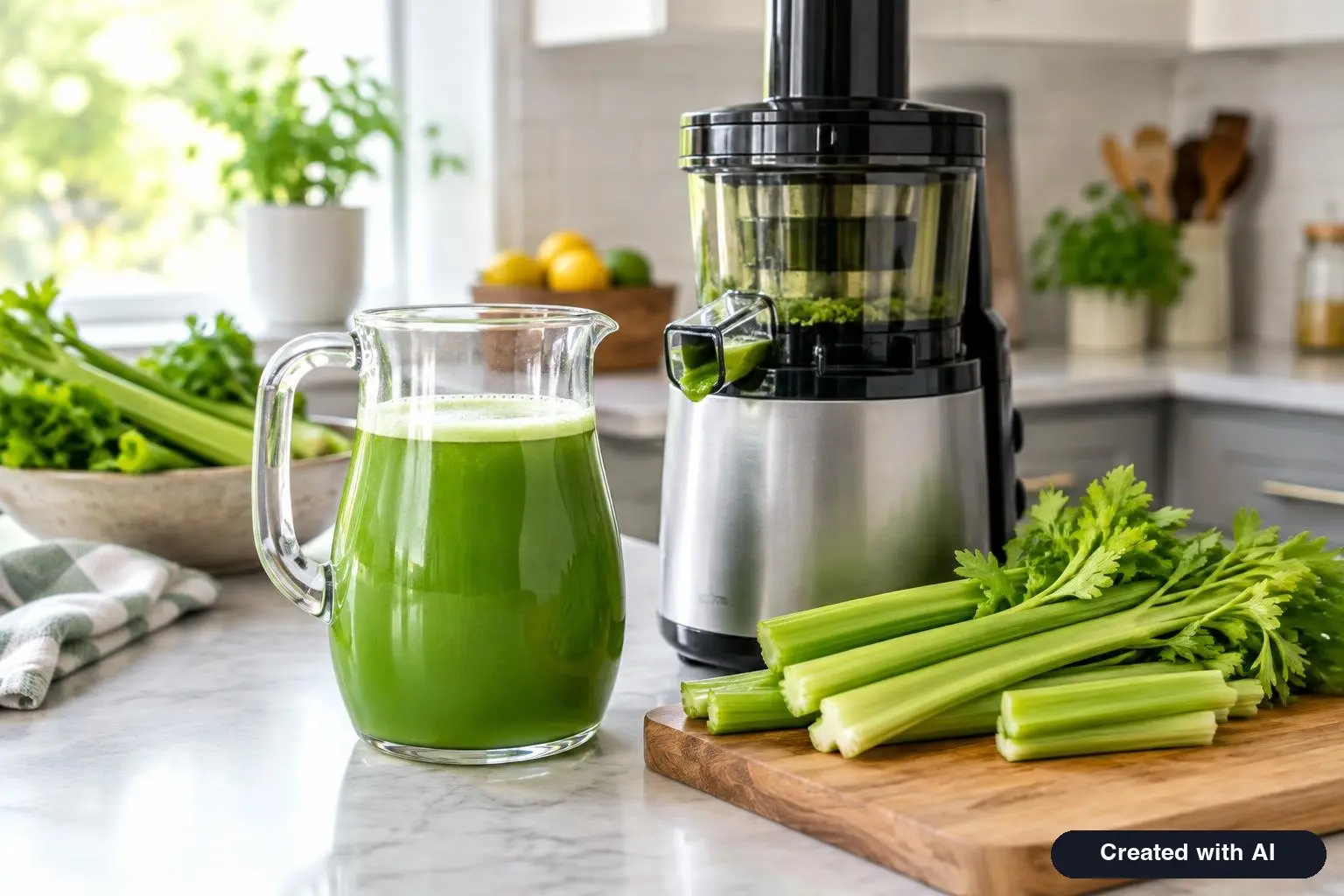 Celery Juice Recipe: How to Make It With a Juicer or Blender