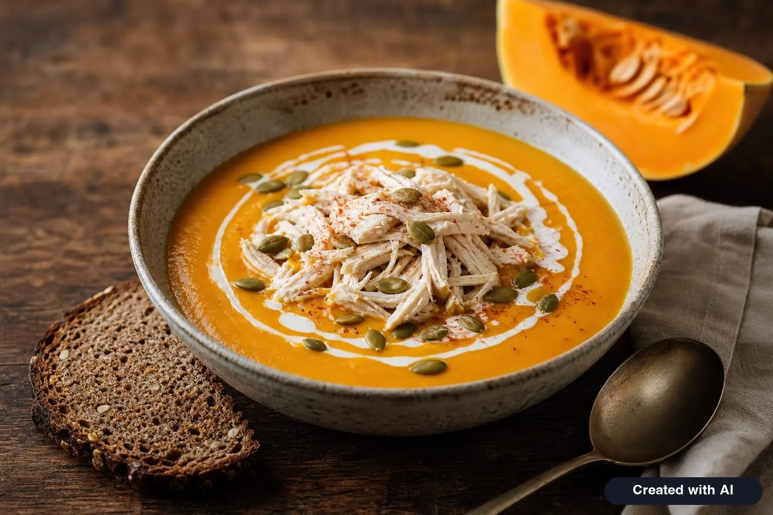 Chicken Pumpkin Soup: Creamy, Hearty, and Ready in 50 Minutes