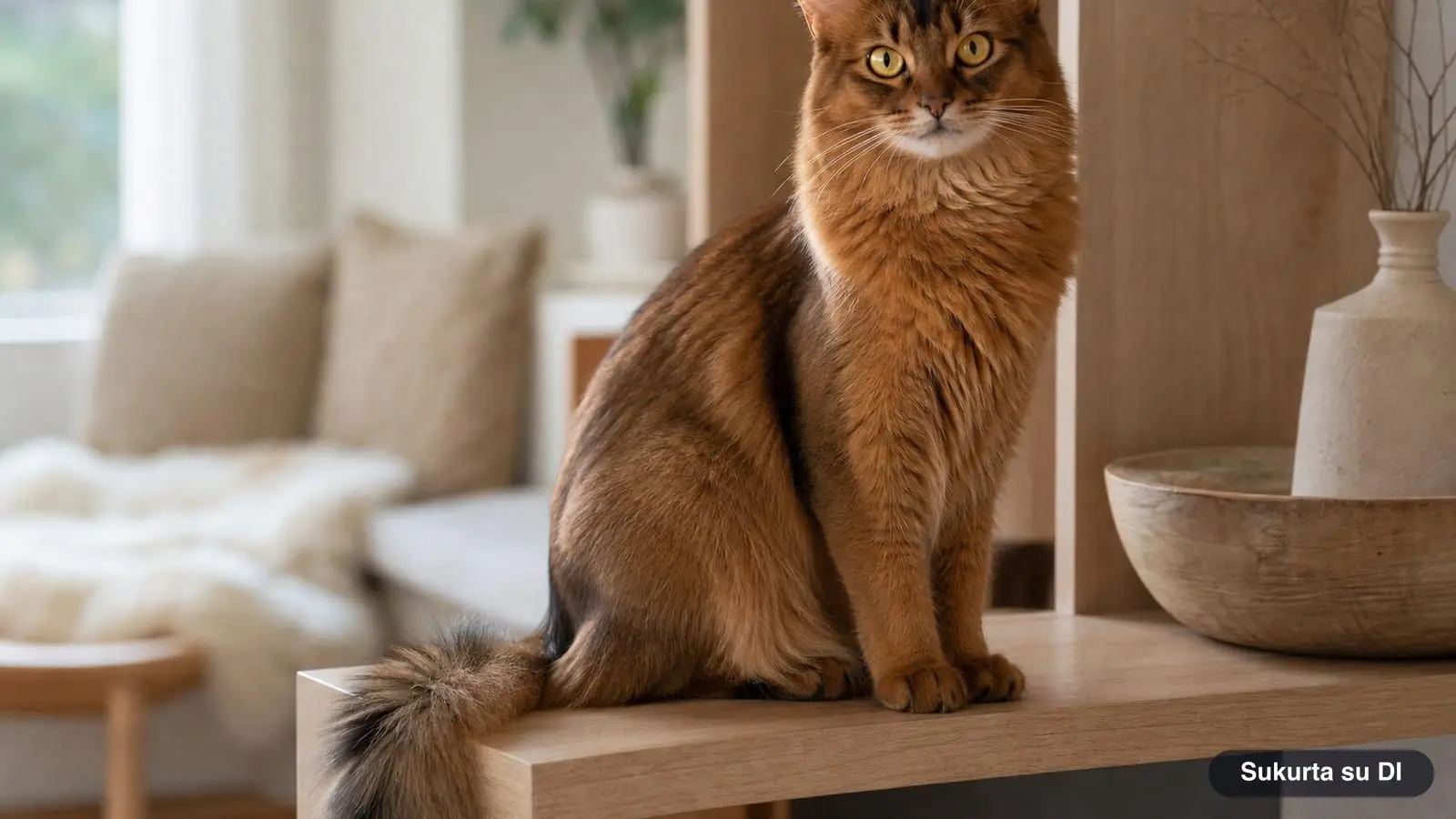 Somali Cat: Temperament, Colors, Care & Health