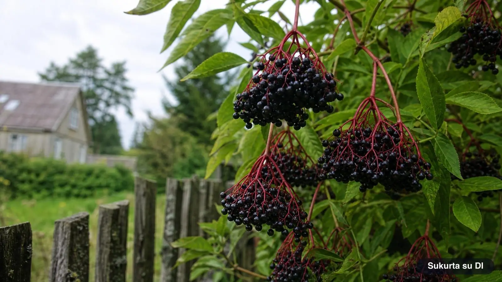 Elderberries: Black Elderberry, Flower Syrup, and Berries