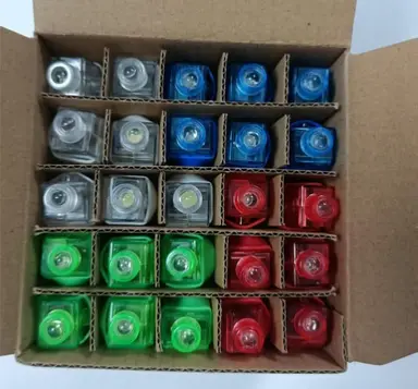 Recalled California Cade Electronic LED Projecting Finger Lights in Package