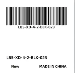 "LBS-XD-4-2-BLK-023" or "LBS-XD-4-2-WIT-024" is printed on a label on the packaging of the recalled FJTJBSI Six-drawer dresser.