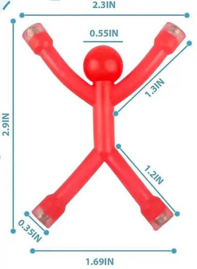 Recalled GBYMIUY magnetic stick figure