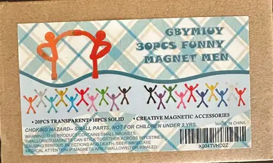 "GBYMIUY "and "X004TVHD2Z" are printed on the stick figure toy package