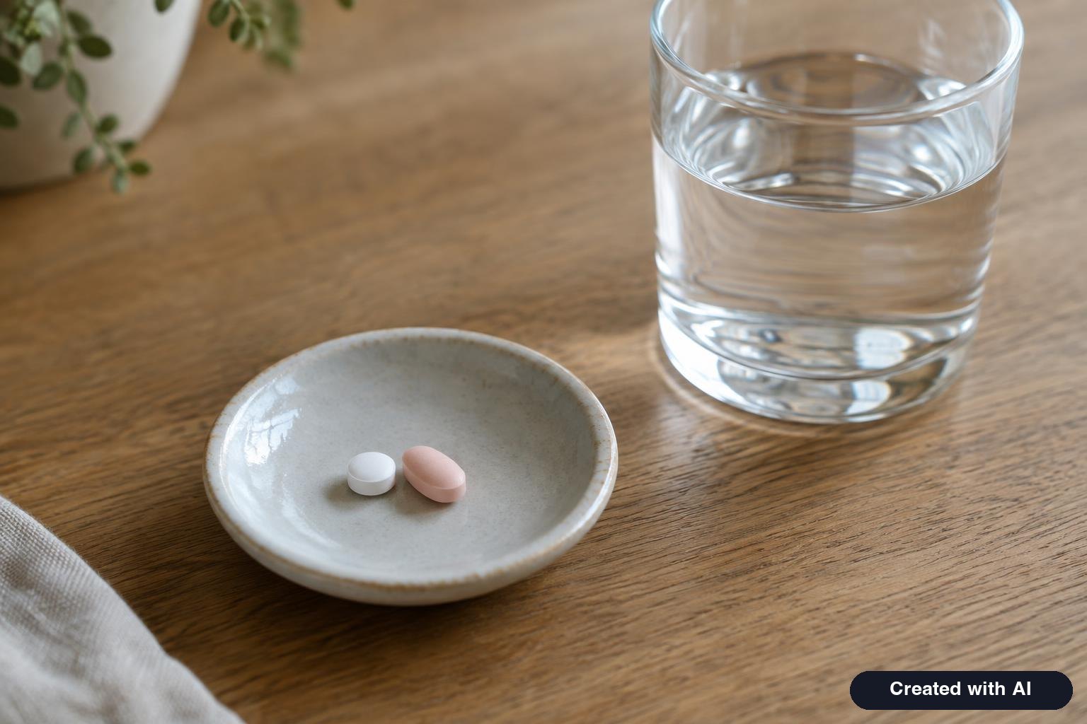 Two daily weight-loss tablets compared side by side