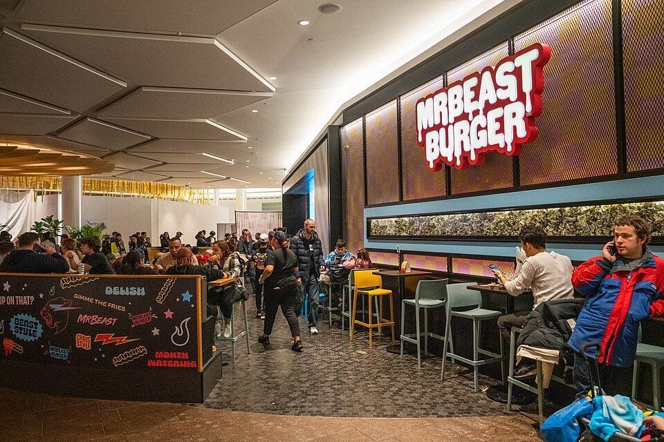 MrBeast Burger restaurant in New Jersey