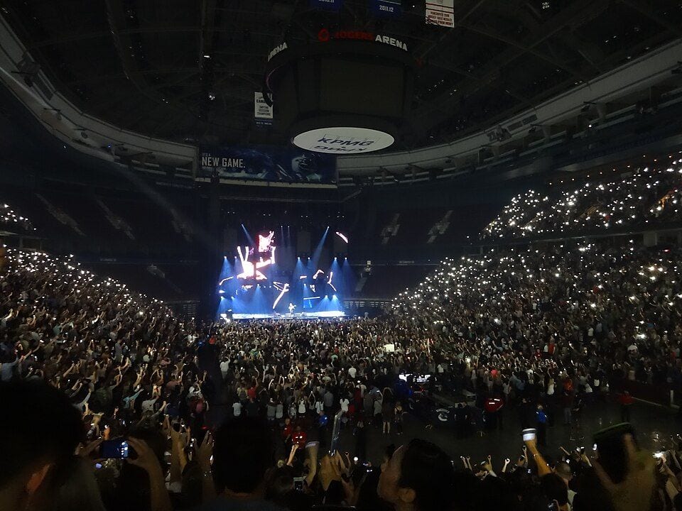 Ed Sheeran in concert in 2015
