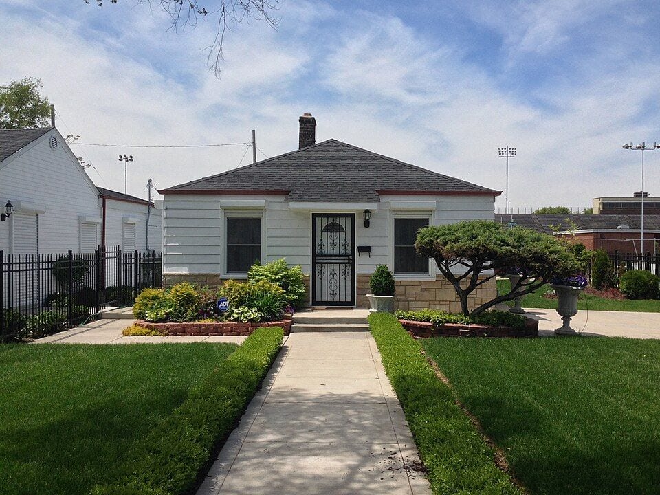 The house in Gary where Michael Jackson grew up