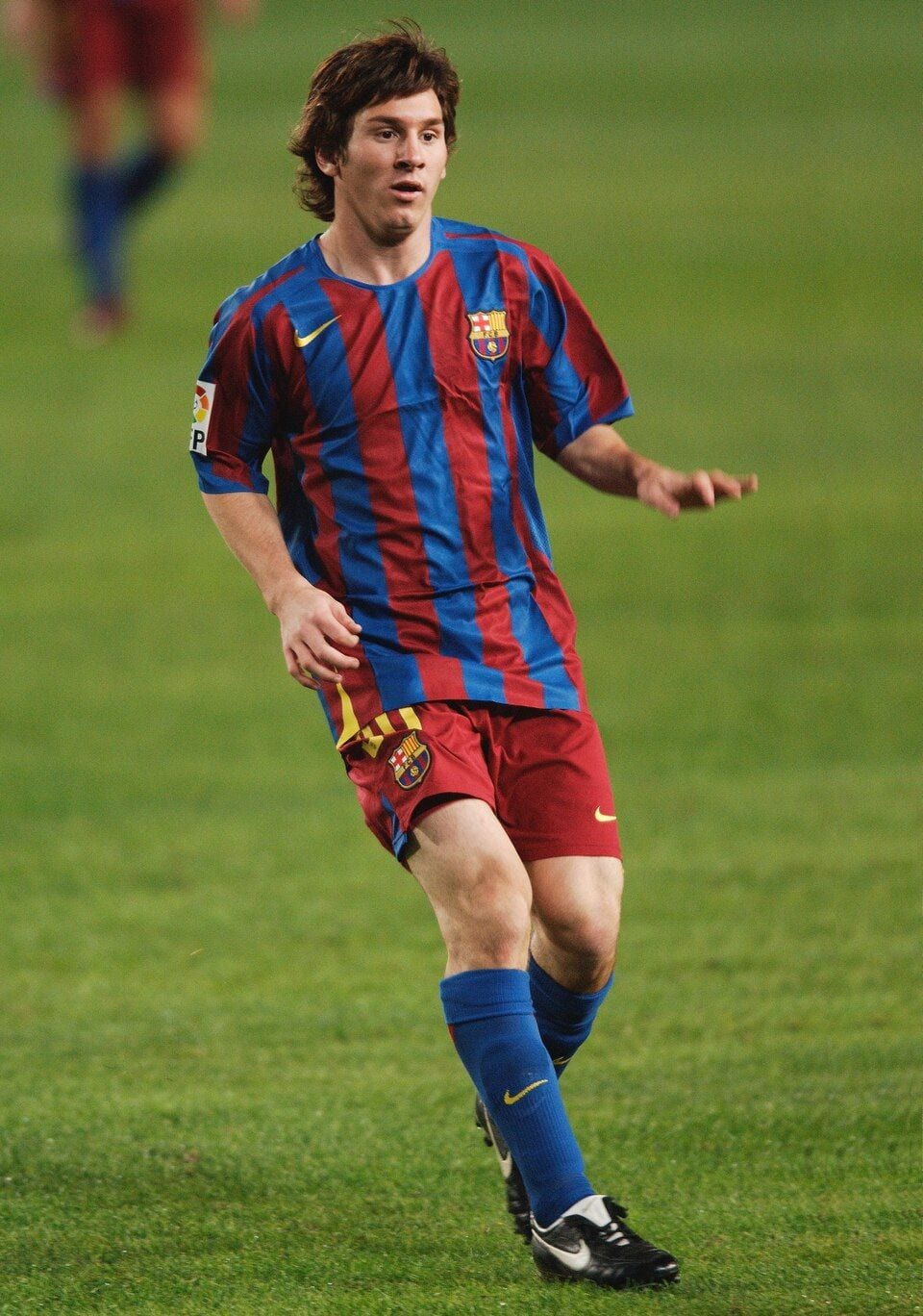 Lionel Messi in Barcelona in 2005