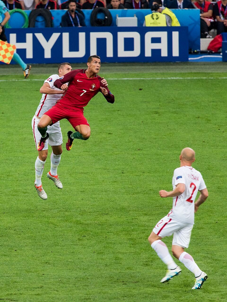 Cristiano Ronaldo at the 2016 European Championship