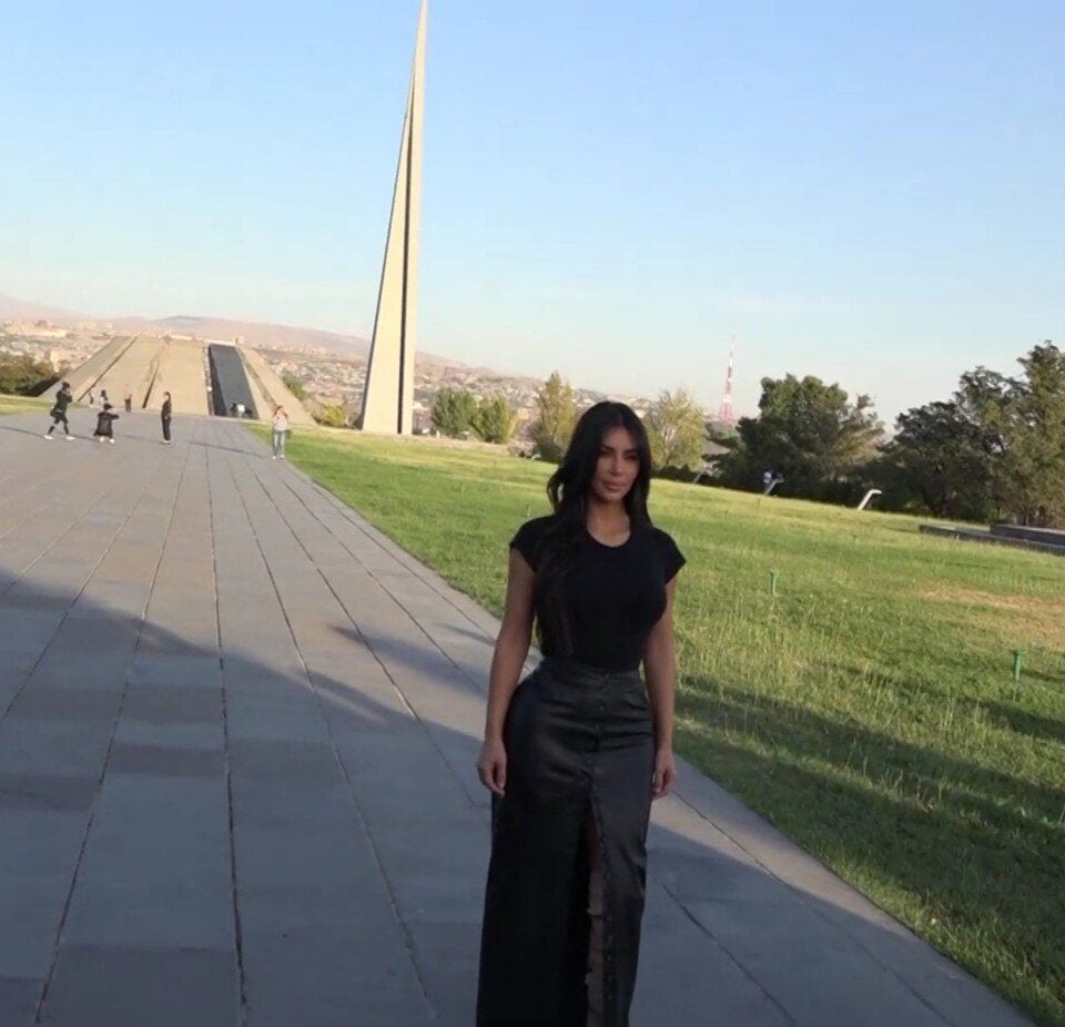 Kim Kardashian in Yerevan