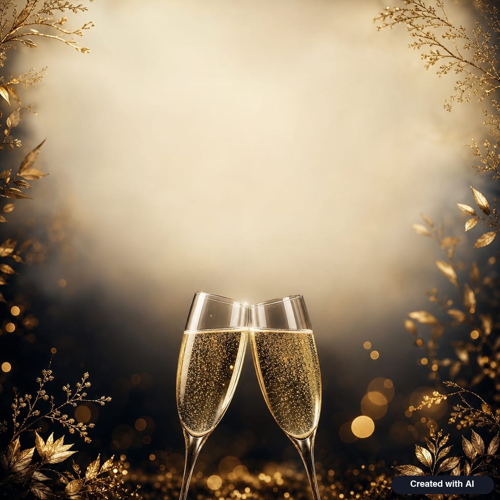 Champagne glasses
