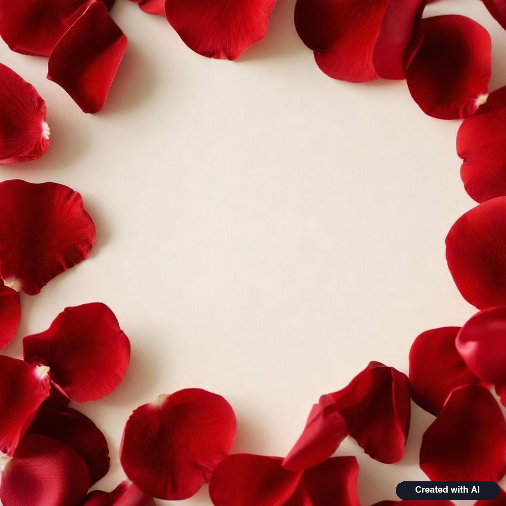 Rose petals