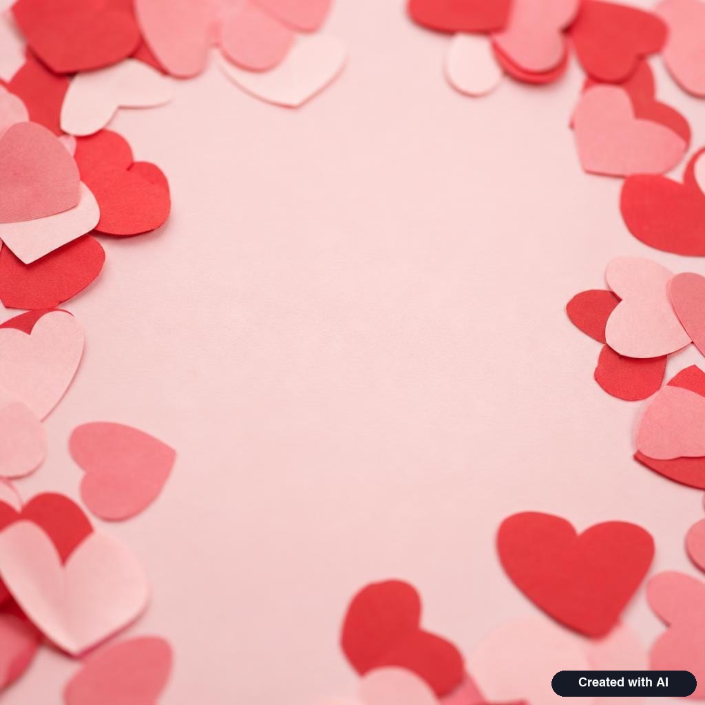 Paper hearts