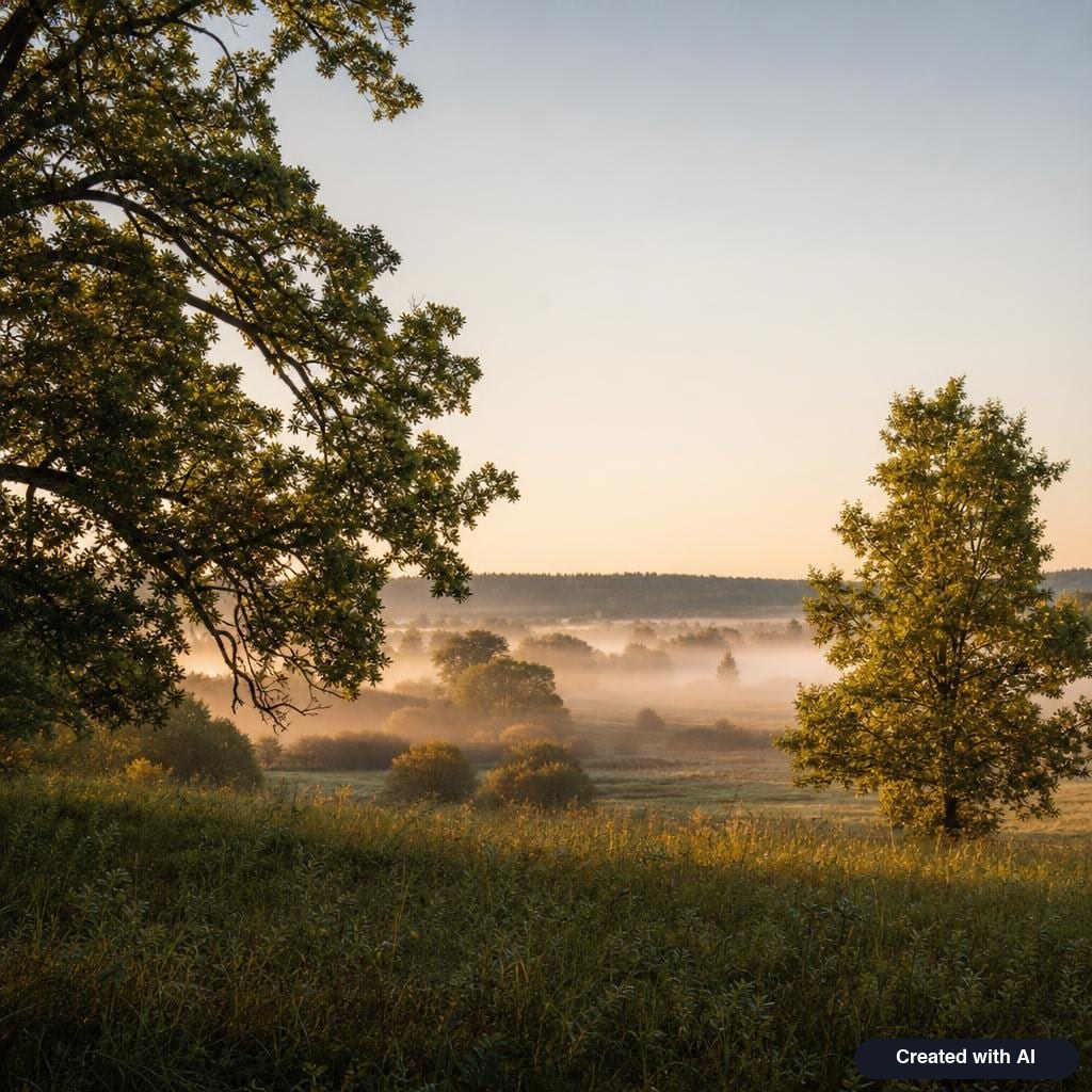 Countryside landscape