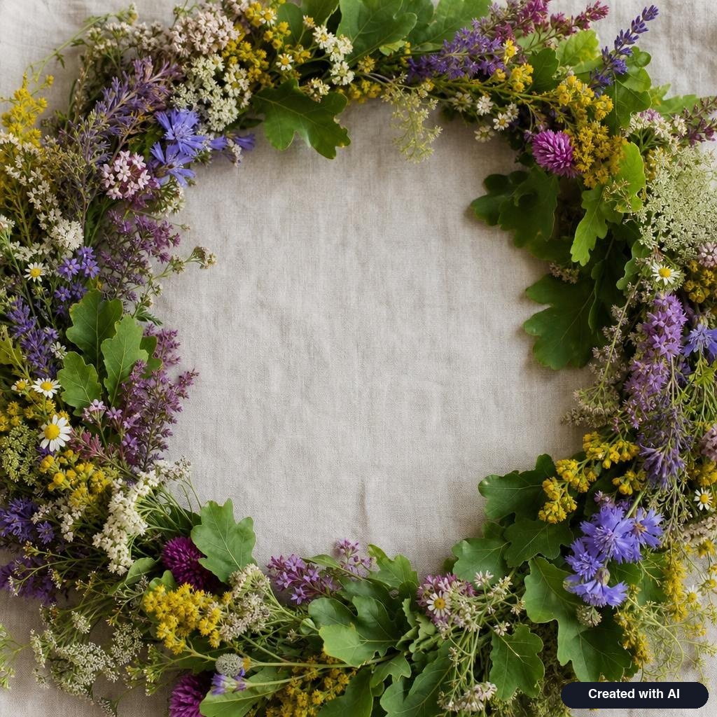 Midsummer wreath