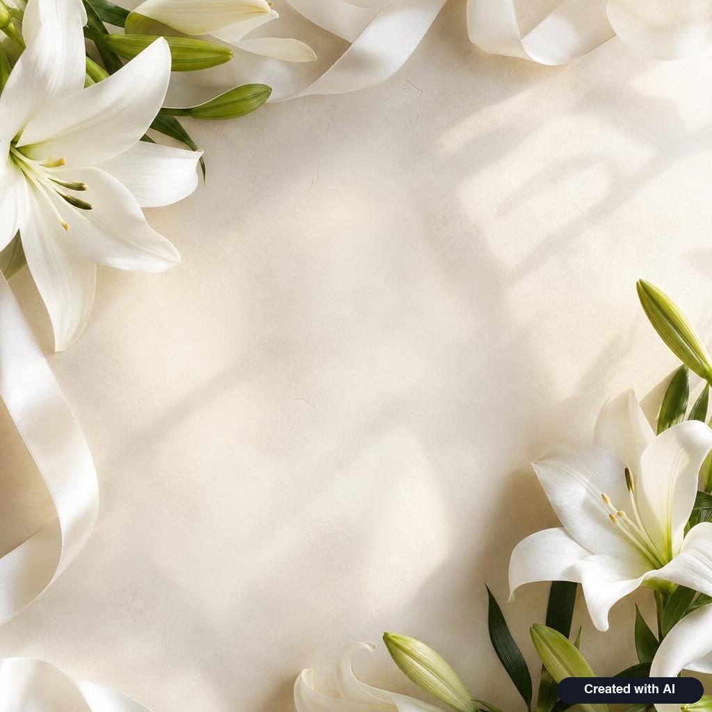 White lilies